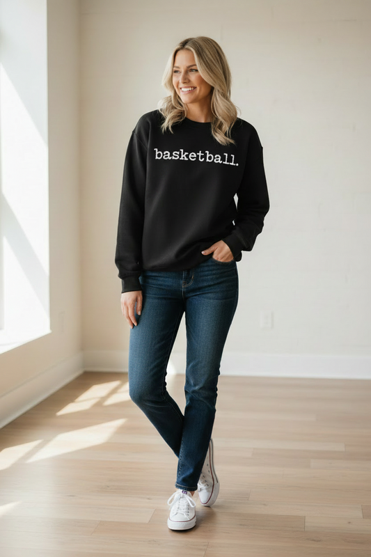Basketball. Crewneck Sweatshirt