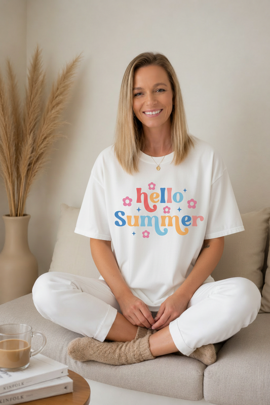 Hello Summer Graphic Tee