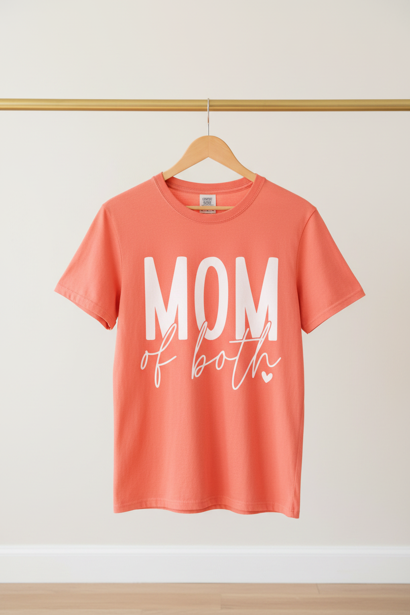 Mom of Both Graphic Tee
