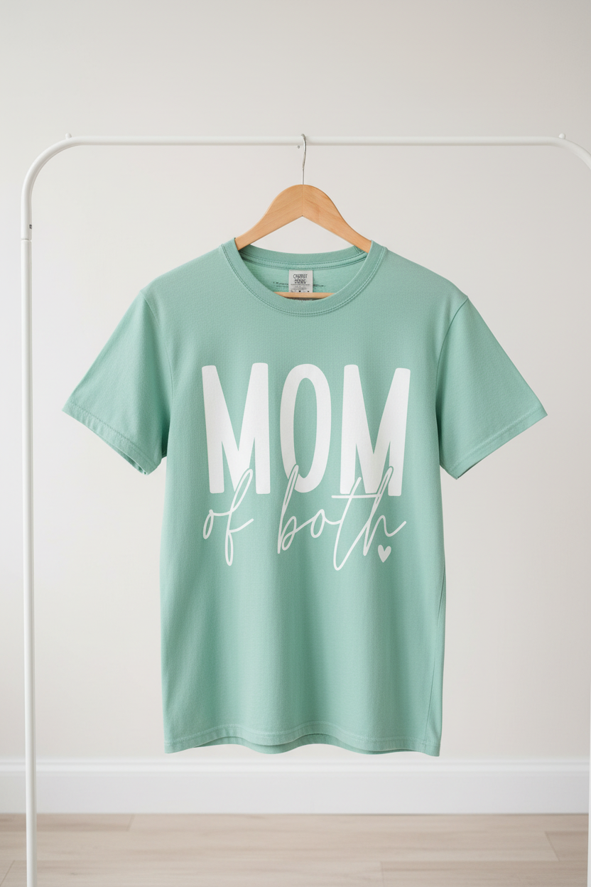Mom of Both Graphic Tee