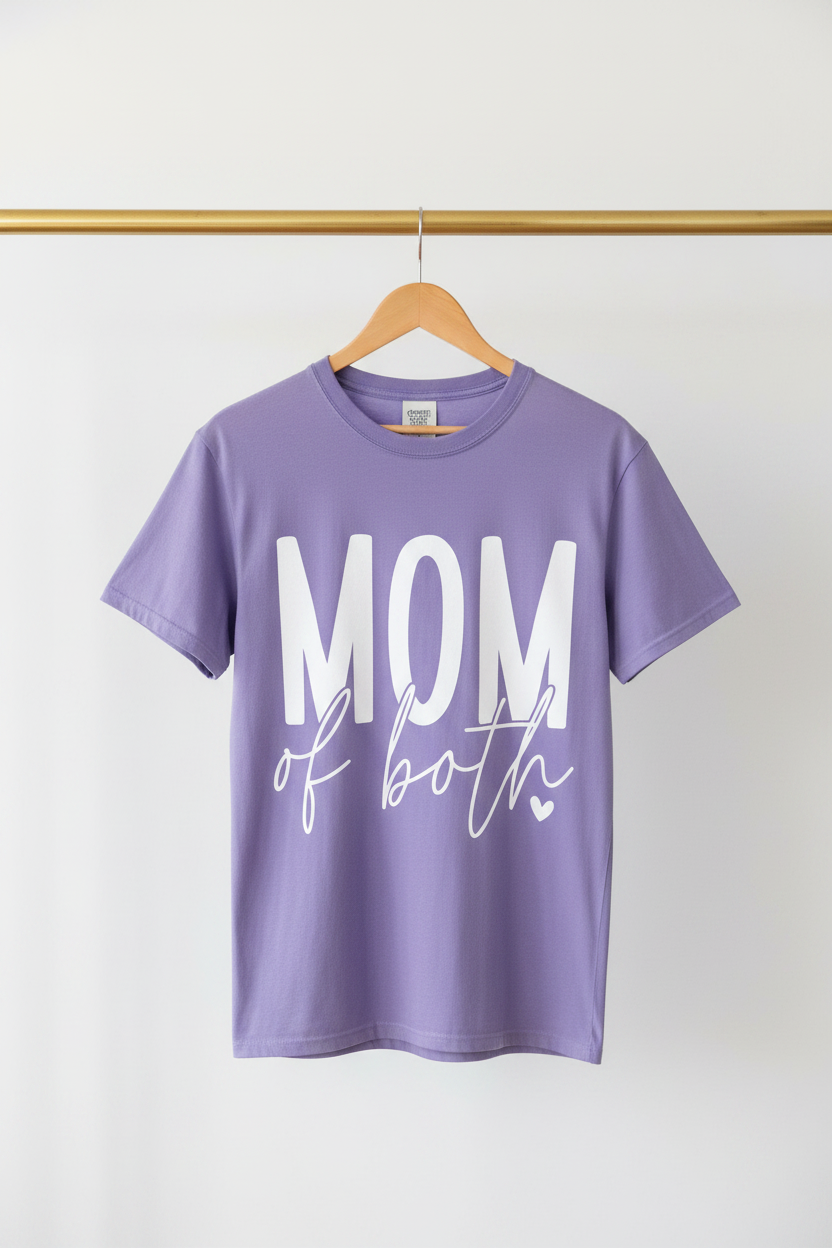 Mom of Both Graphic Tee