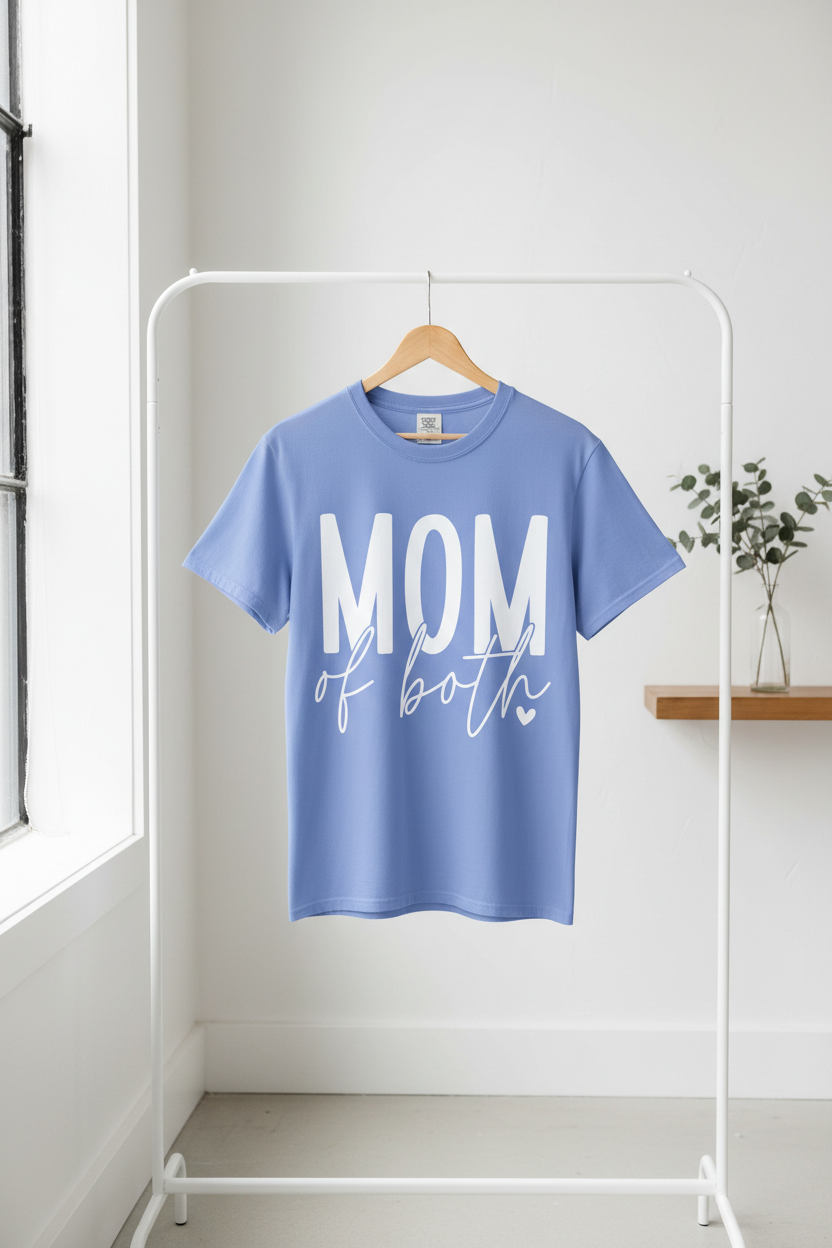 Mom of Both Graphic Tee