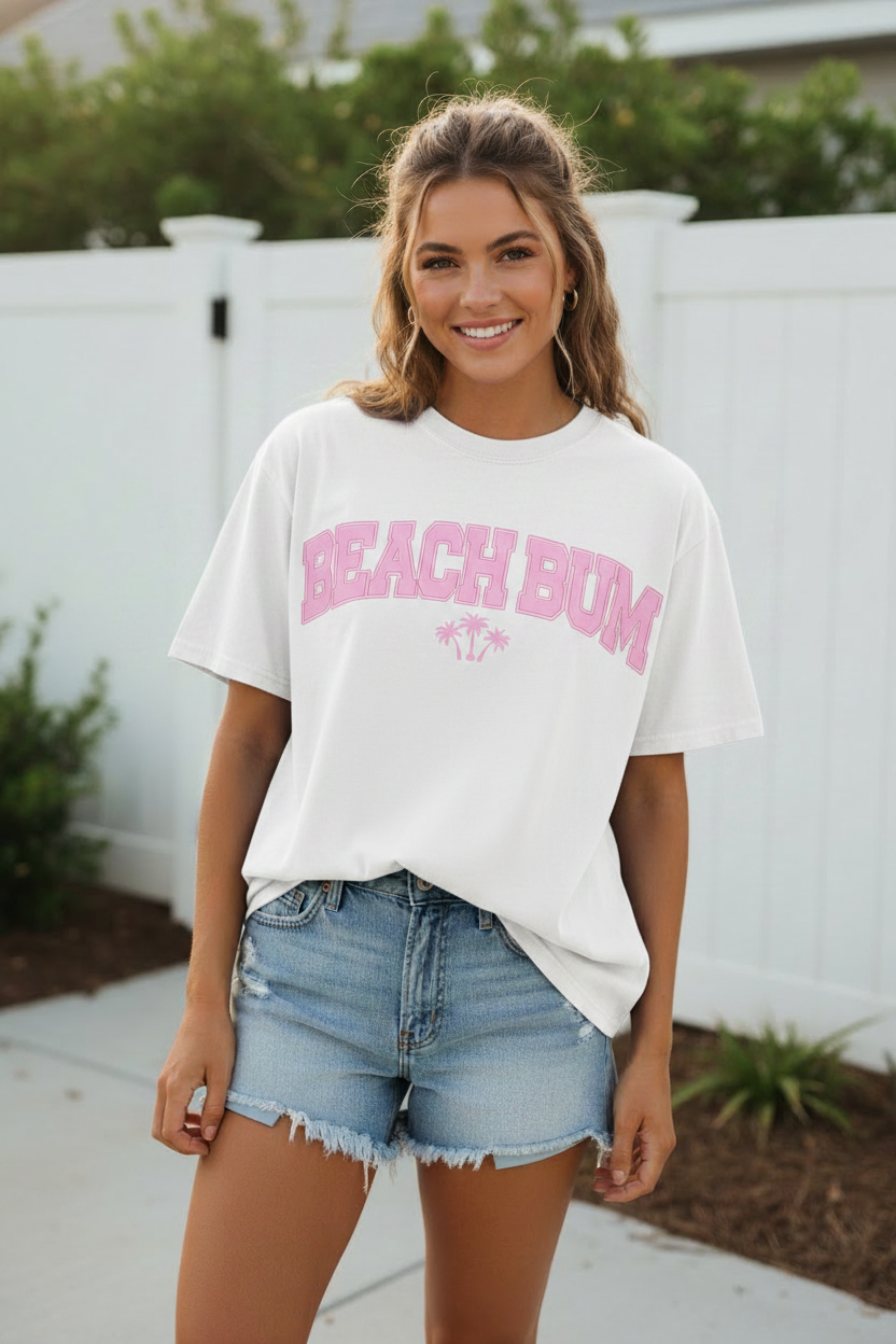 Beach Bum Graphic Tee