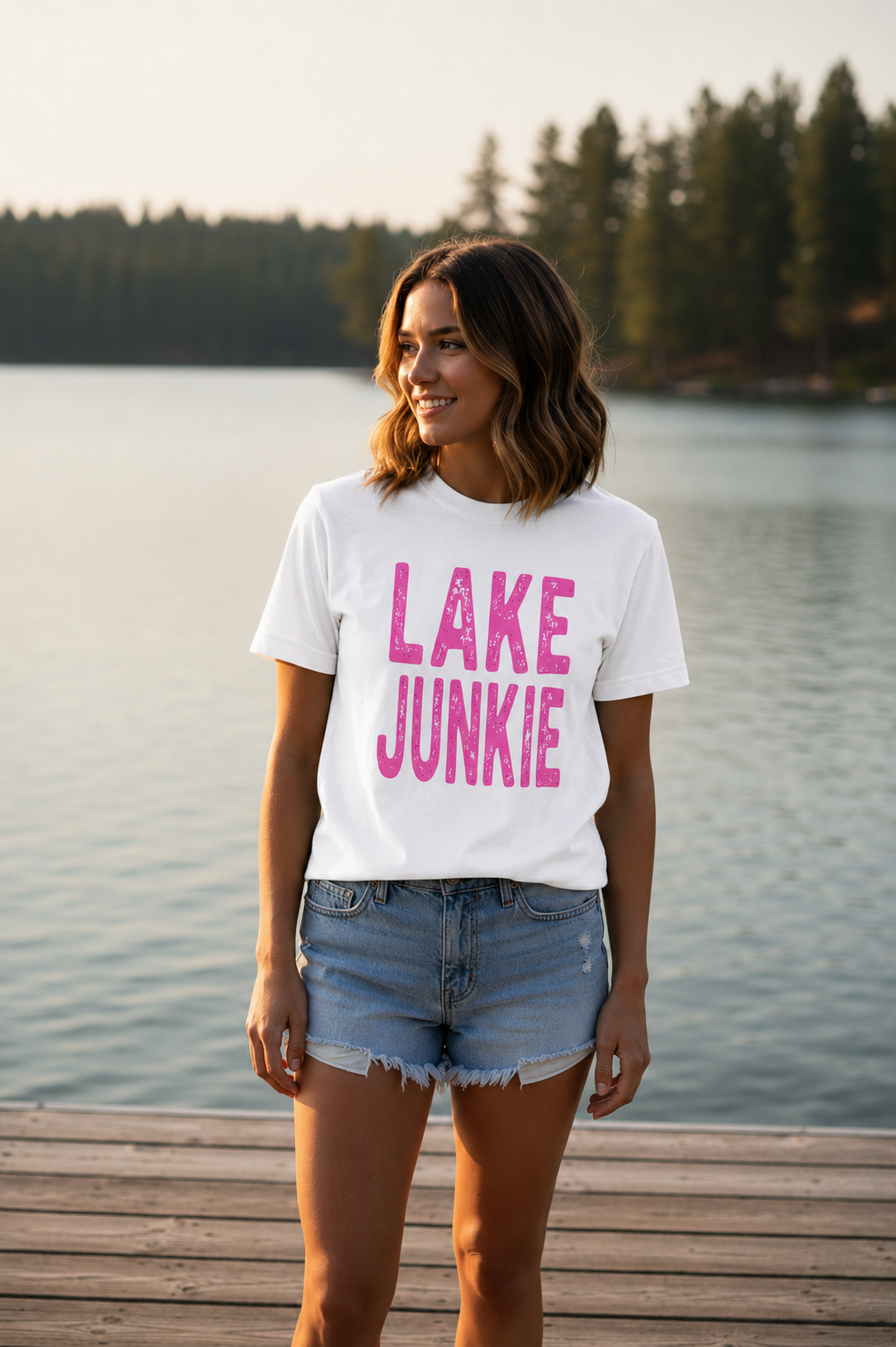 Lake Junkie Graphic Tee