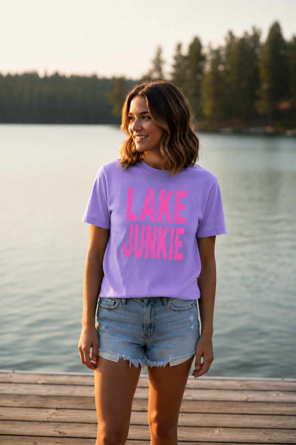 Lake Junkie Graphic Tee