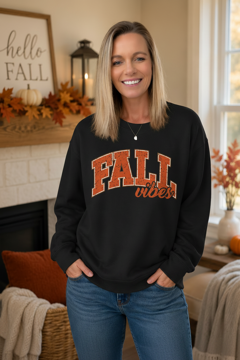 Fall Vibes Crewneck Sweatshirt