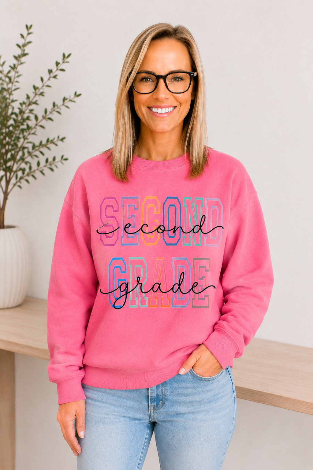 Second Grade Crewneck Sweatshirt