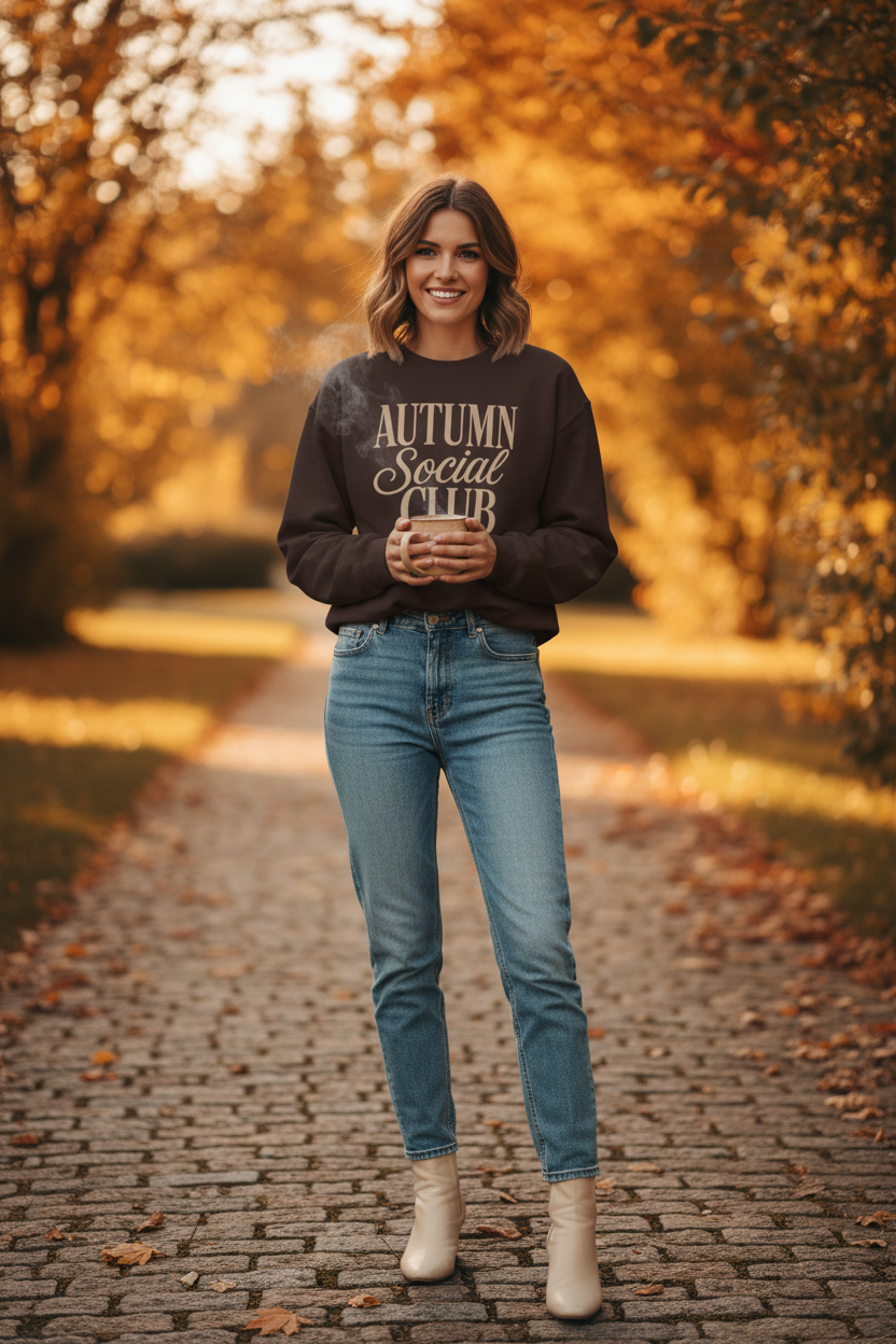 Autumn Social Club Crewneck Sweatshirt