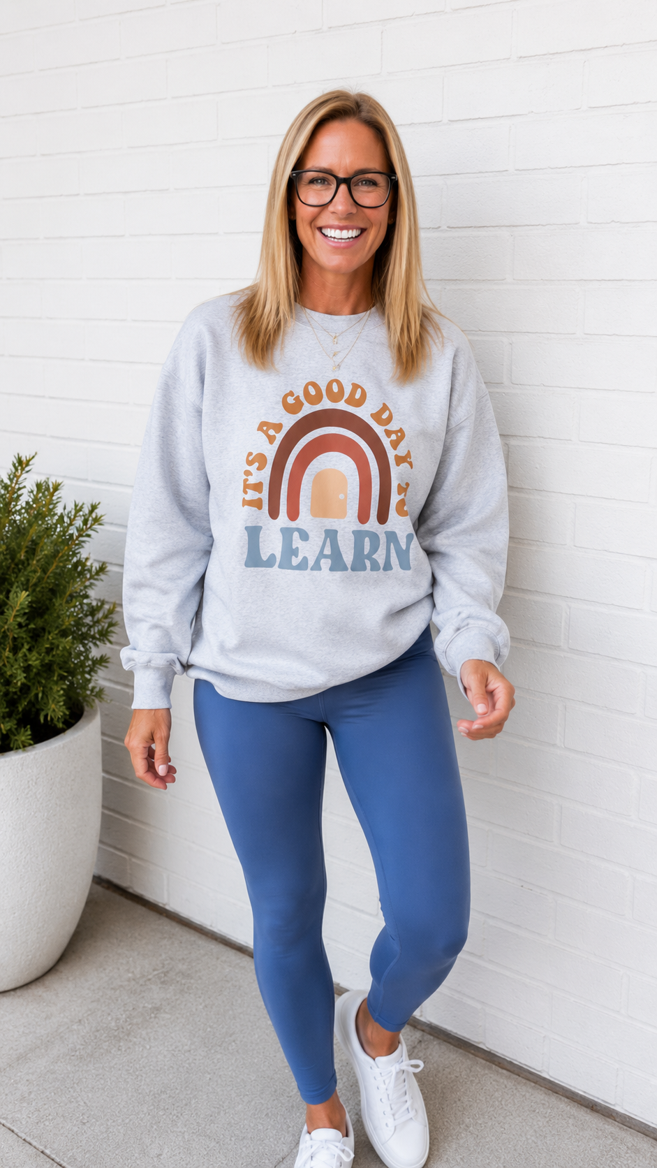 It's a Good Day to Learn Crewneck Sweatshirt