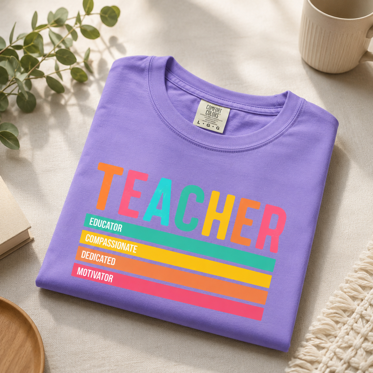 Bright & Inspiring Teacher Graphic Tee