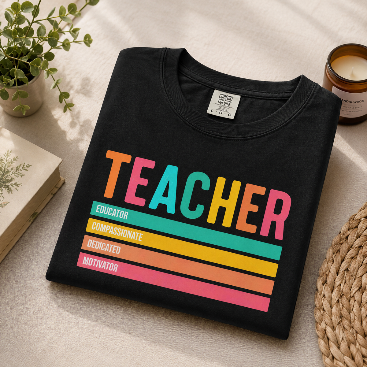 Bright & Inspiring Teacher Graphic Tee
