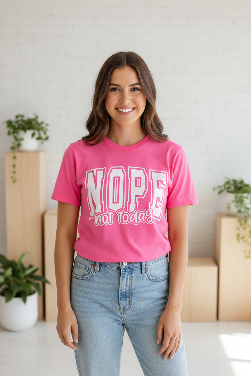 Nope Not Today Graphic Tee
