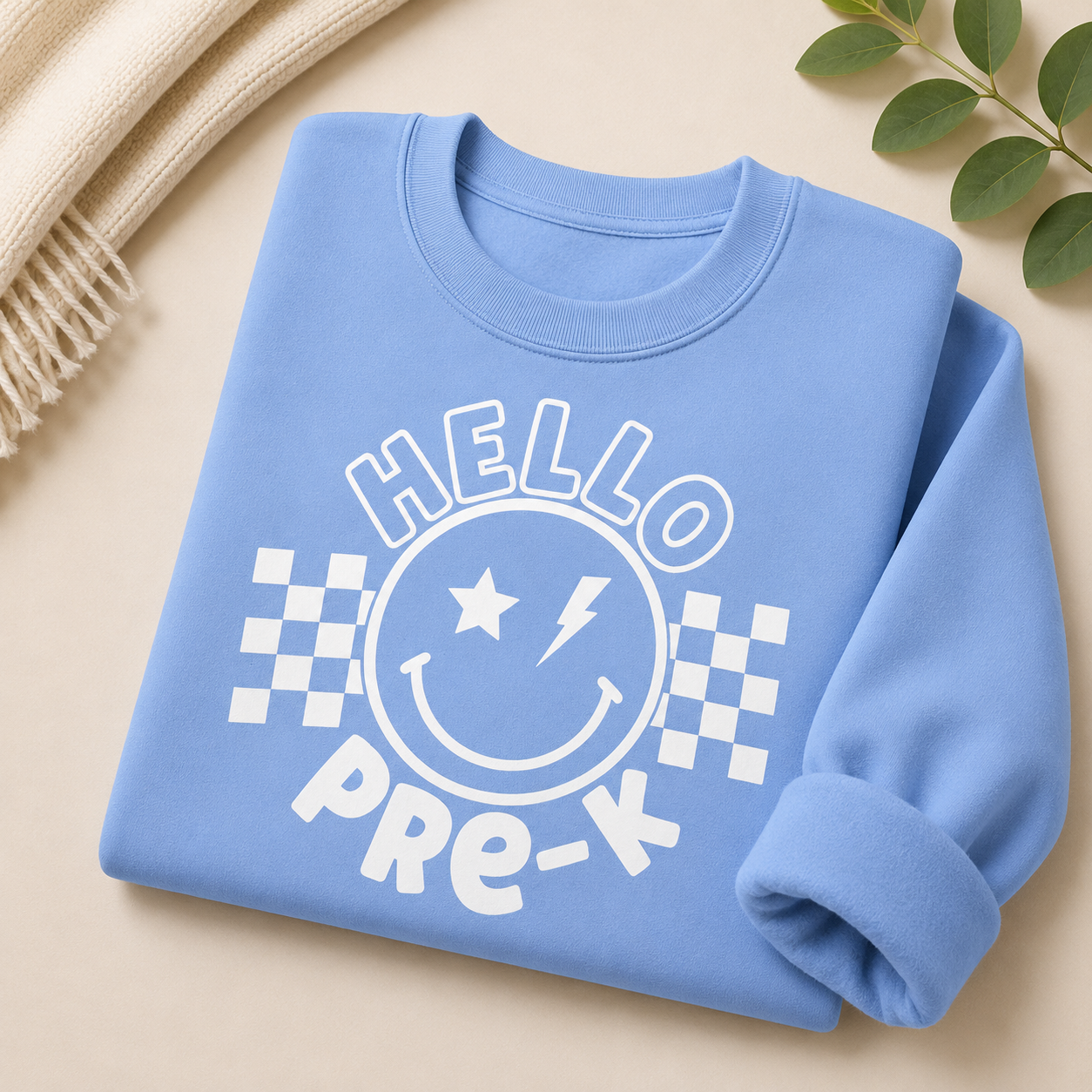 Hello Pre-K Crewneck Sweatshirt