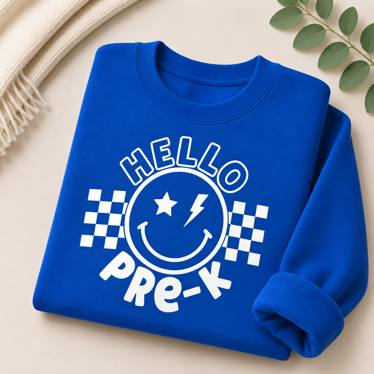 Hello Pre-K Crewneck Sweatshirt