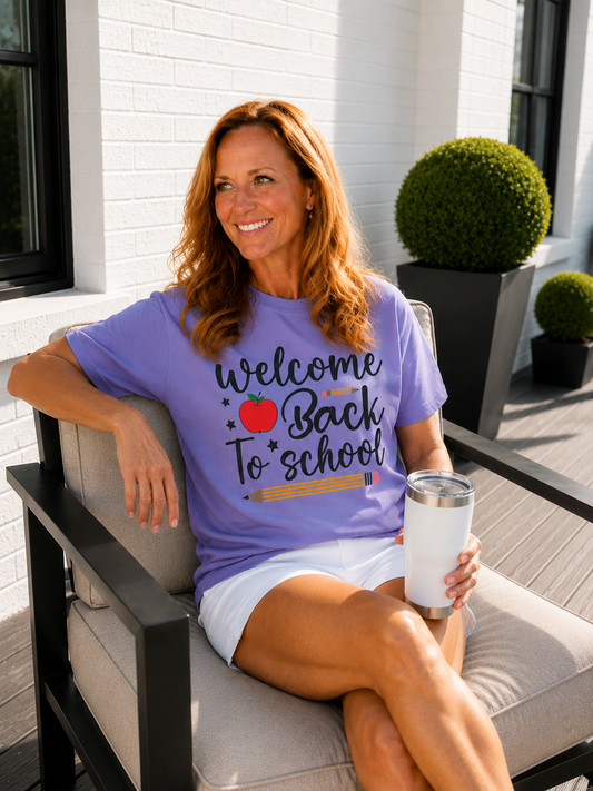 Welcome Back to School Graphic Tee