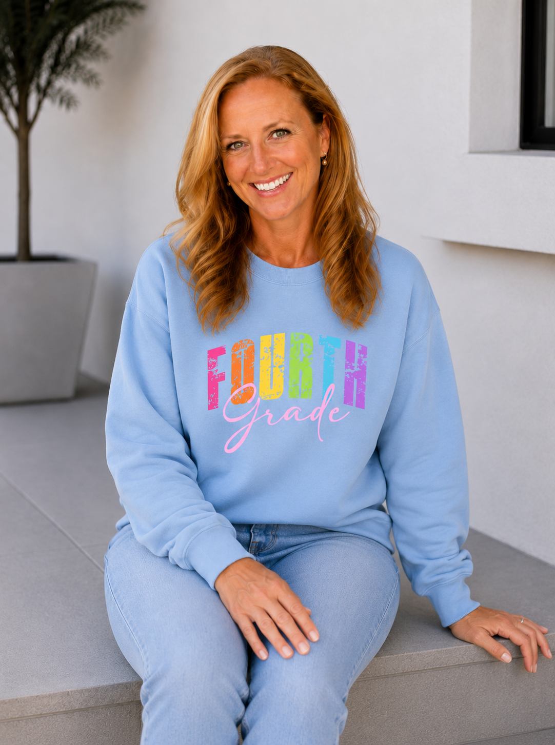 Fourth Grade Crewneck Sweatshirt