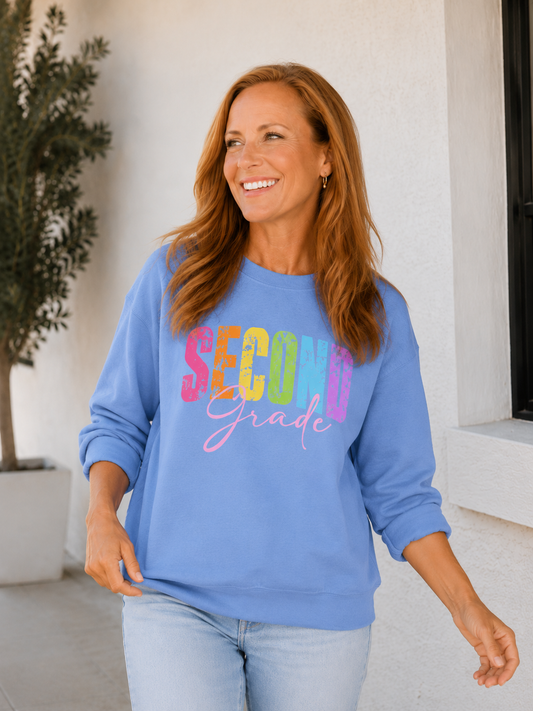 Second Grade Crewneck Sweatshirt
