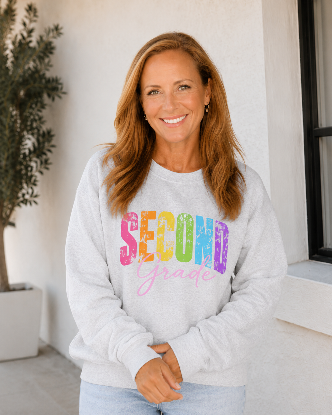 Second Grade Crewneck Sweatshirt