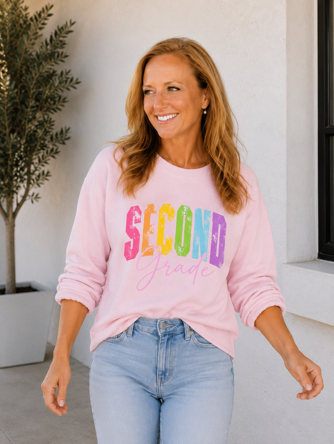 Second Grade Crewneck Sweatshirt
