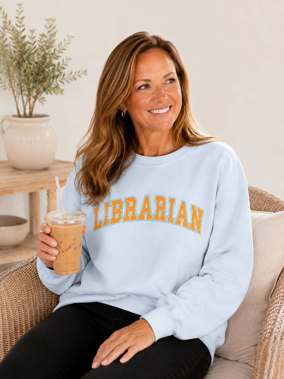 Librarian Crewneck Sweatshirt