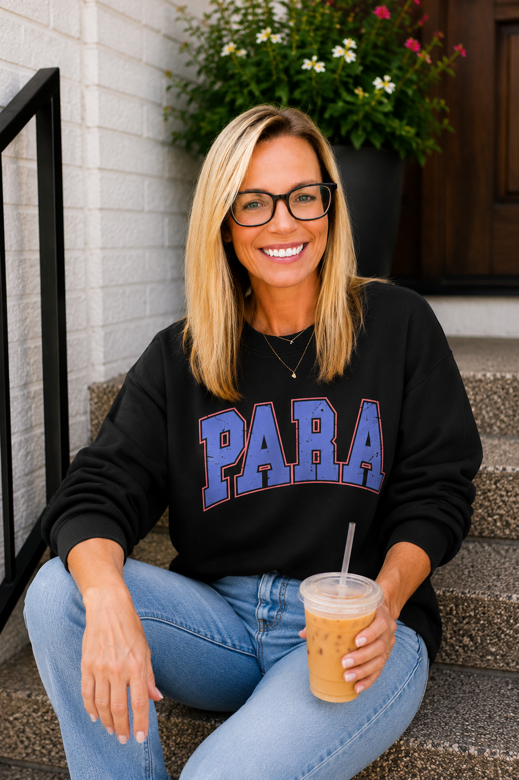 Para Crewneck Sweatshirt