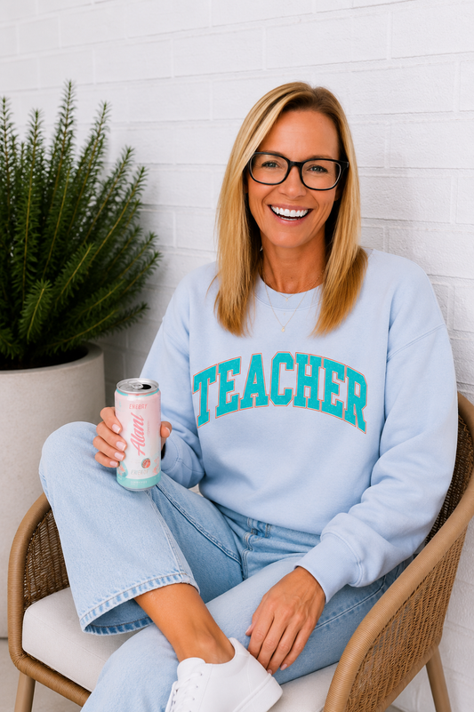 Teacher Crewneck Sweatshirt
