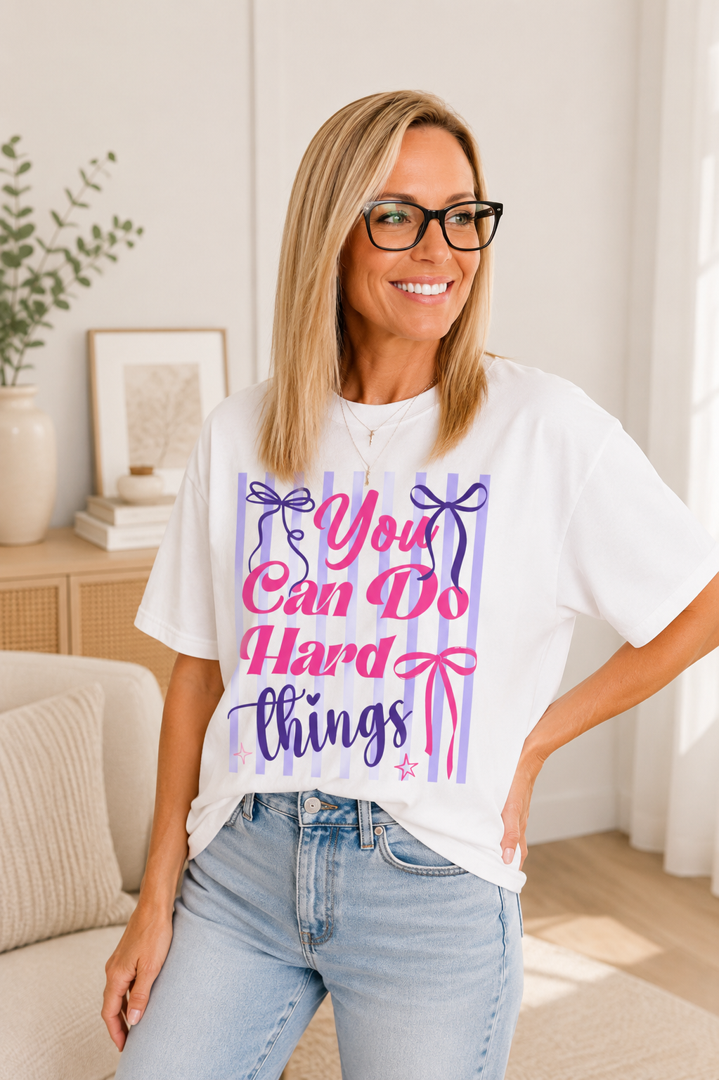 You Can Do Hard Things Graphic Tee