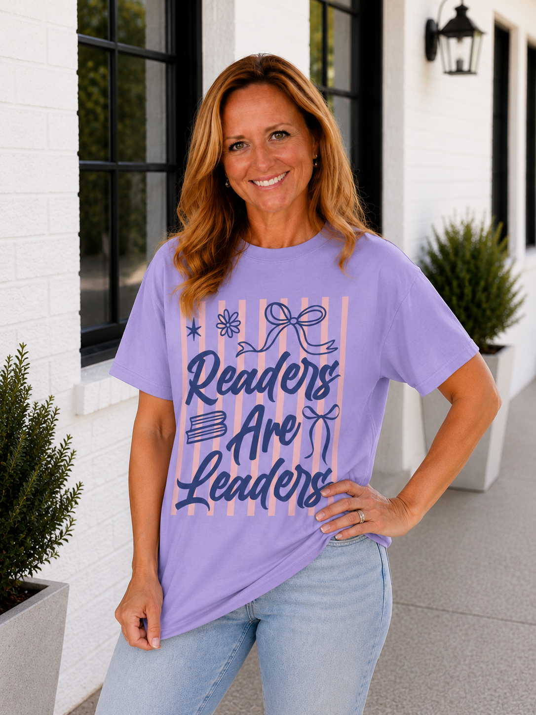 Readers Are Leaders Graphic Tee