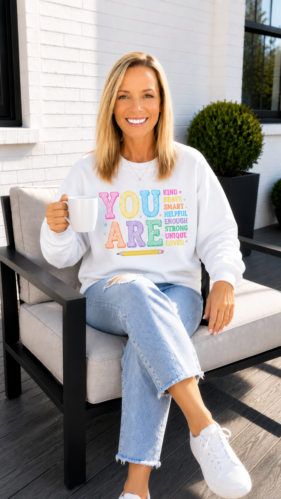 You Are Crewneck Sweatshirt