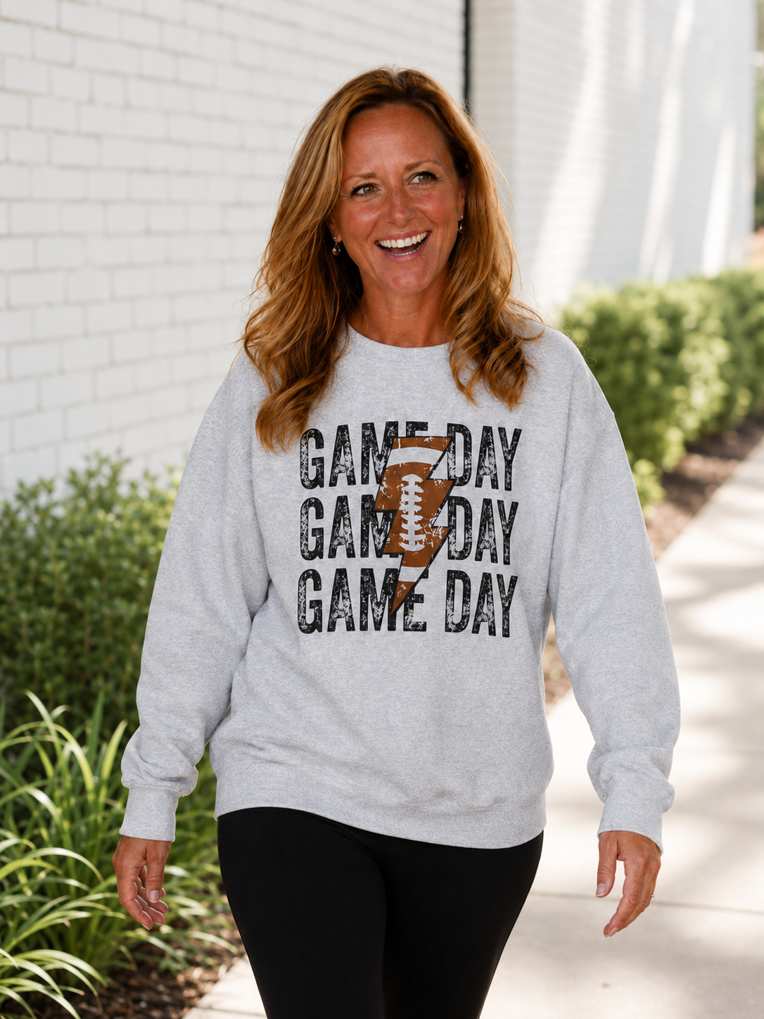 Game Day Lightning Crewneck Sweatshirt
