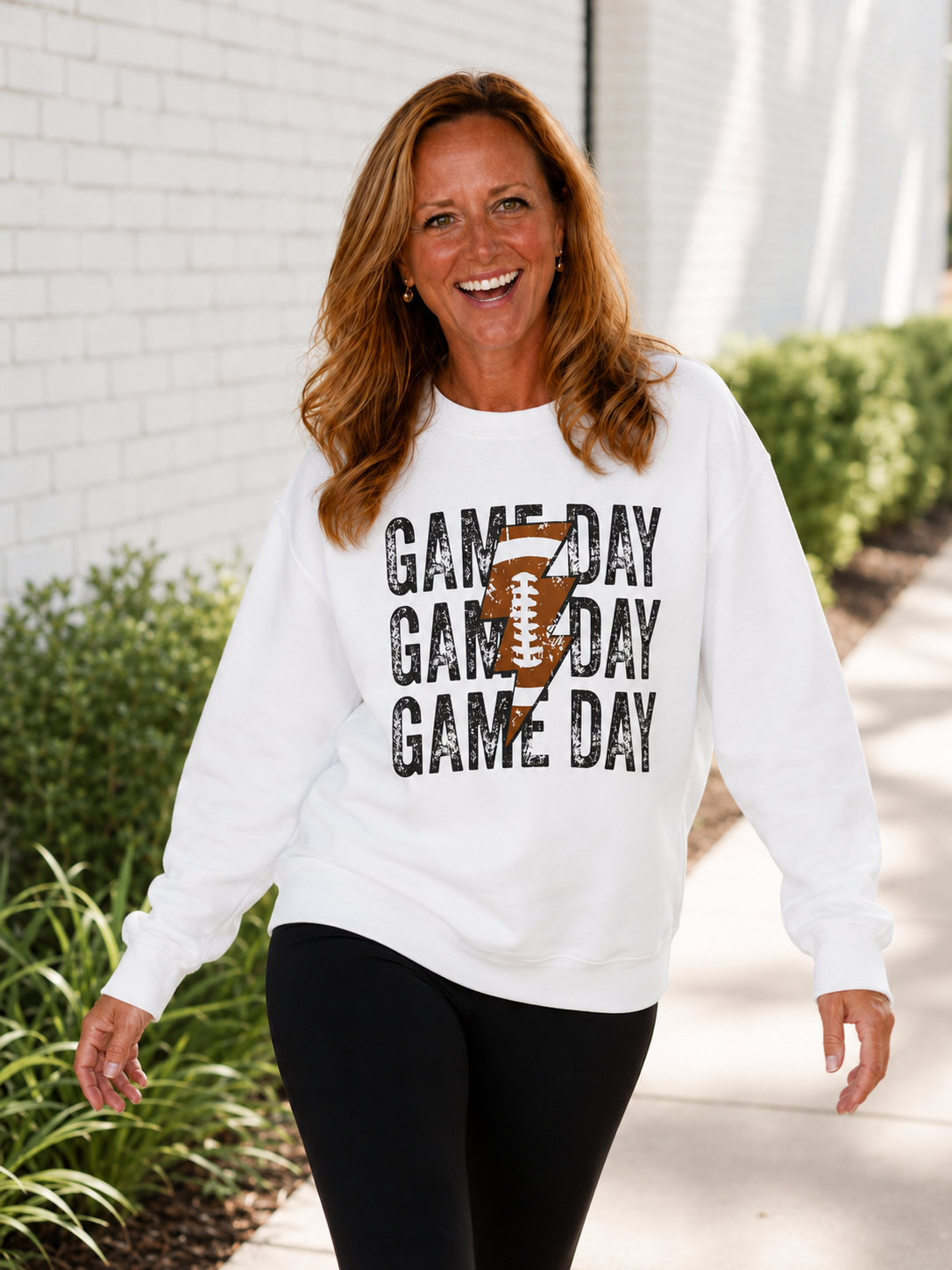 Game Day Lightning Crewneck Sweatshirt