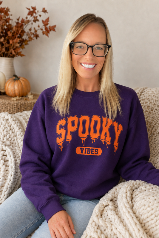 Spooky Vibes Crewneck Sweatshirt