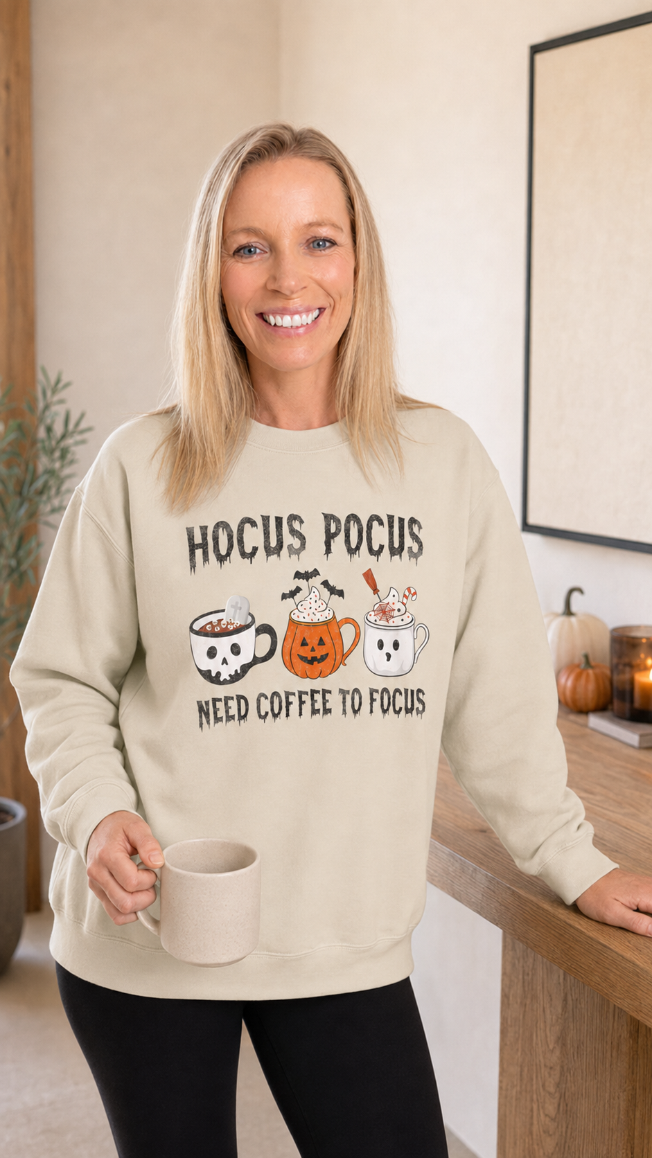 Hocus Pocus Coffee Crewneck Sweatshirt