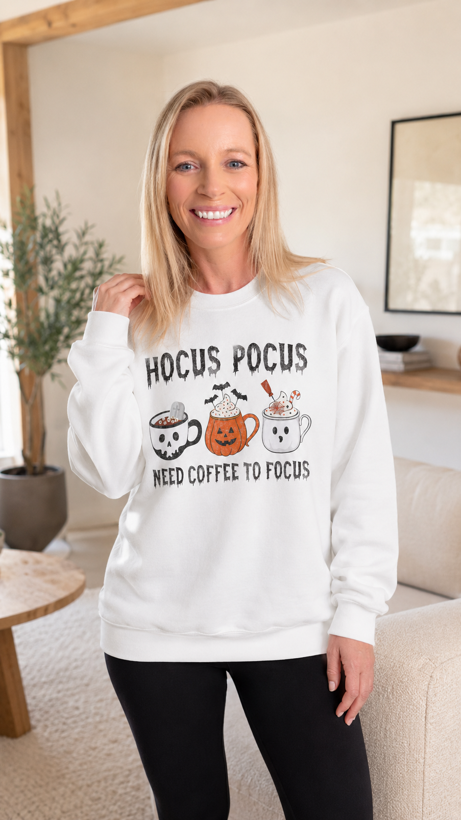 Hocus Pocus Coffee Crewneck Sweatshirt