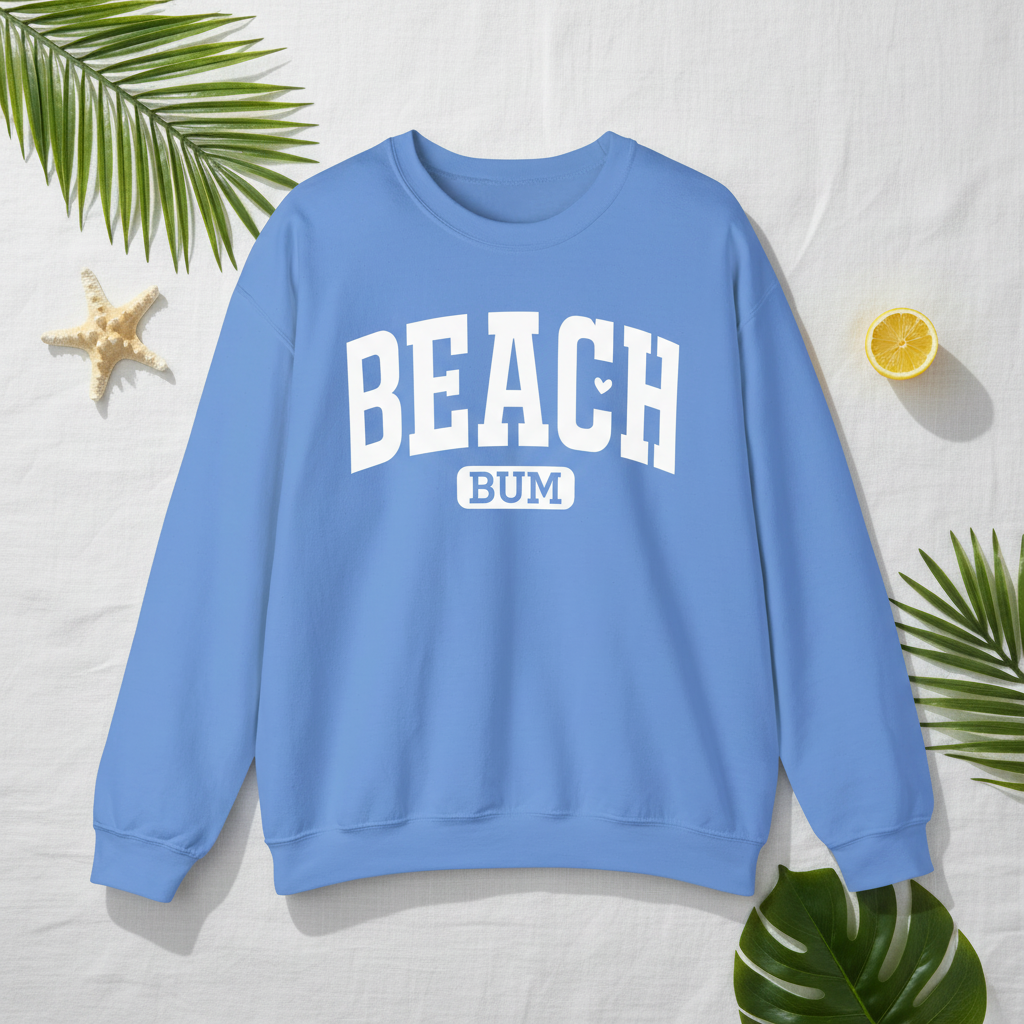 Beach Bum Crewneck Sweatshirt