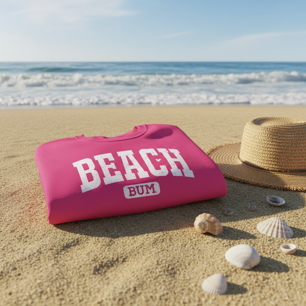 Beach Bum Crewneck Sweatshirt