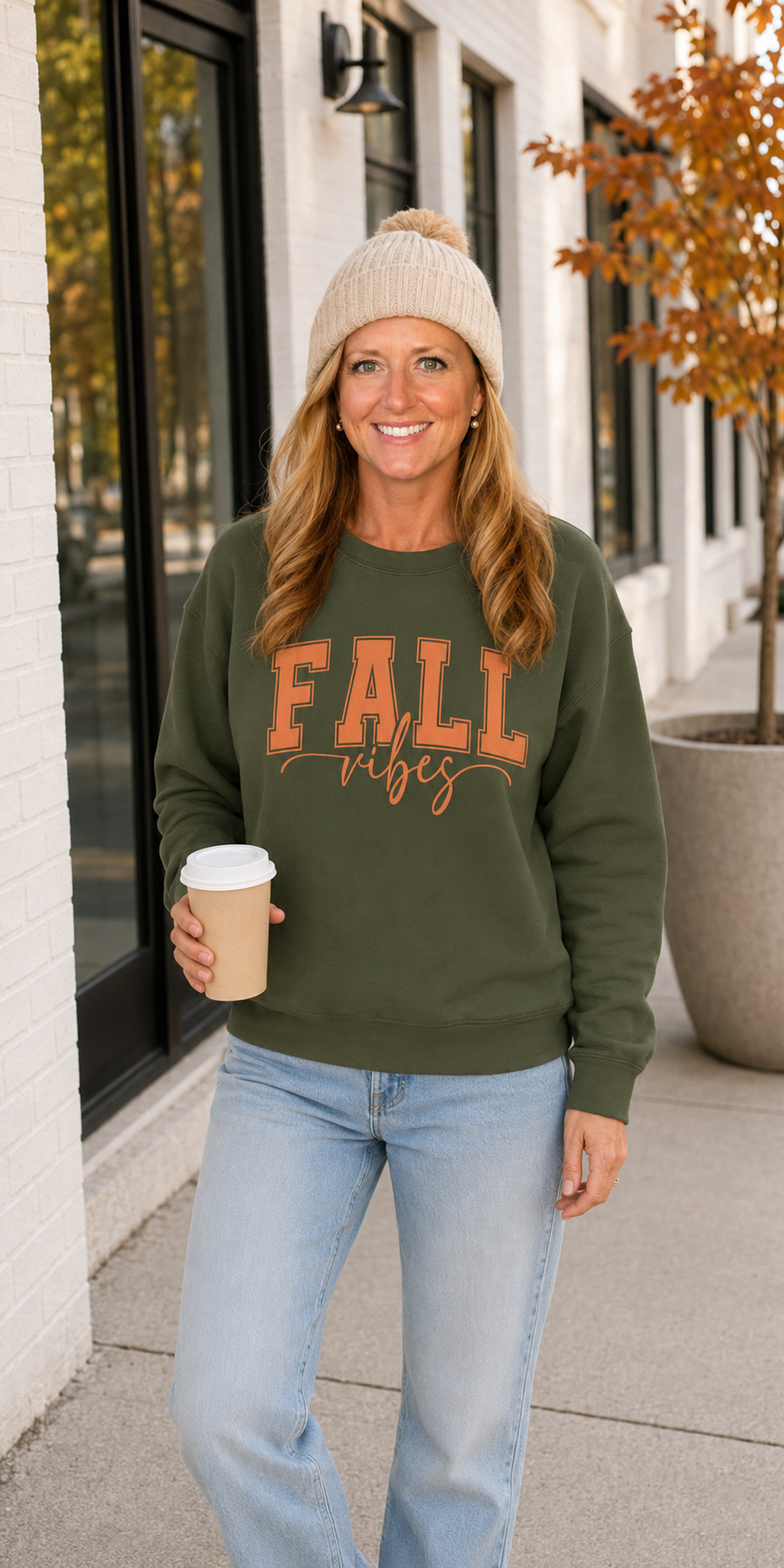 Fall Vibes Crewneck Sweatshirt