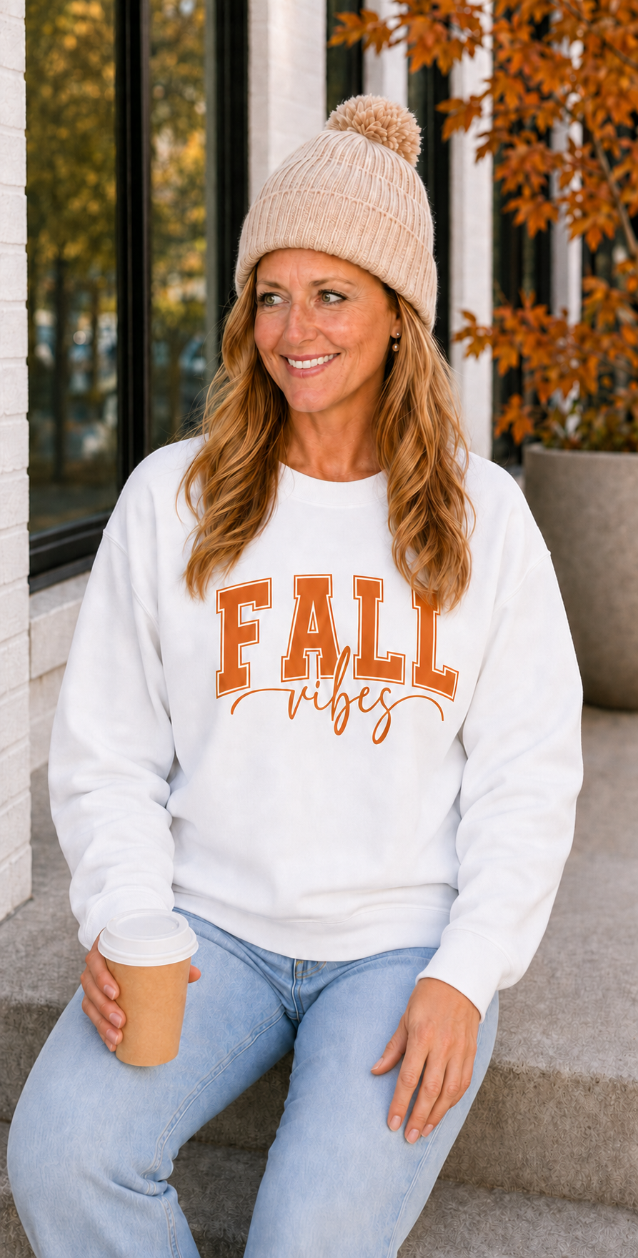 Fall Vibes Crewneck Sweatshirt