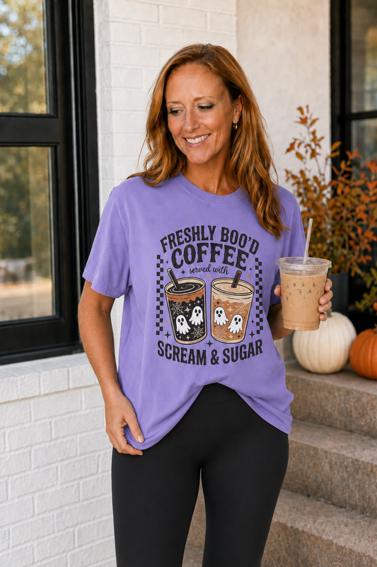 Freshly Boo’d Coffee Graphic Tee