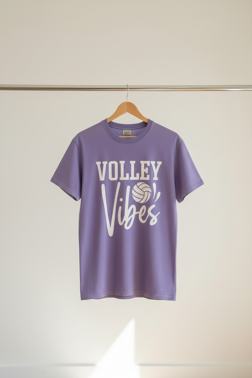 Volley Vibes T-Shirt —Personalized Number