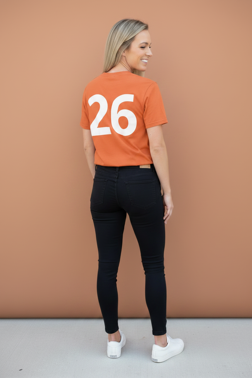 Volley Vibes T-Shirt —Personalized Number