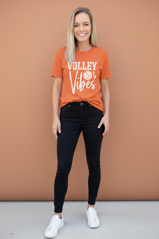 Volley Vibes T-Shirt —Personalized Number