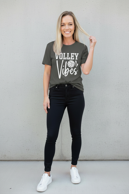 Volley Vibes T-Shirt —Personalized Number