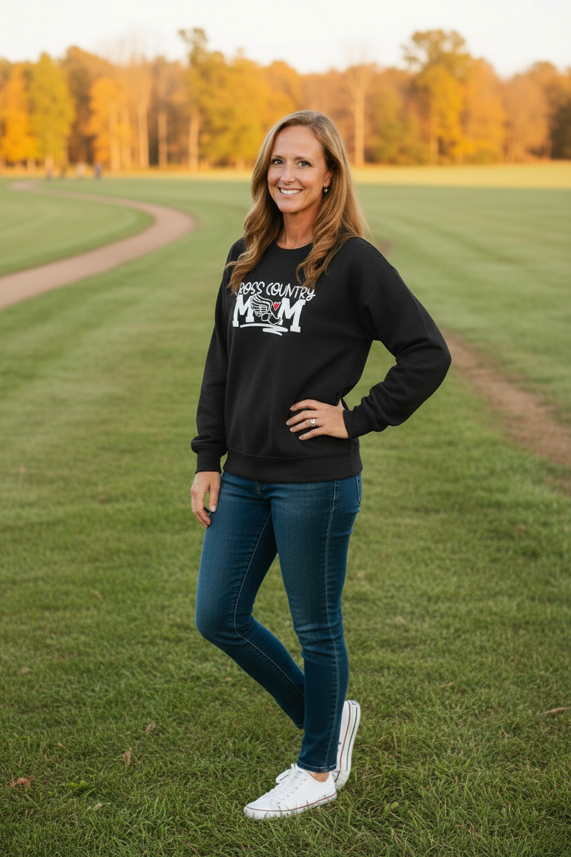 Cross Country Mom Sweatshirt —Personalized Name