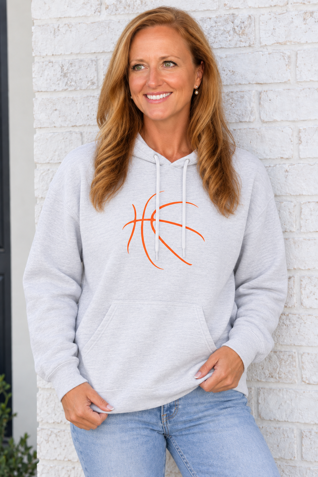 Minimalist Basketball Hoodie