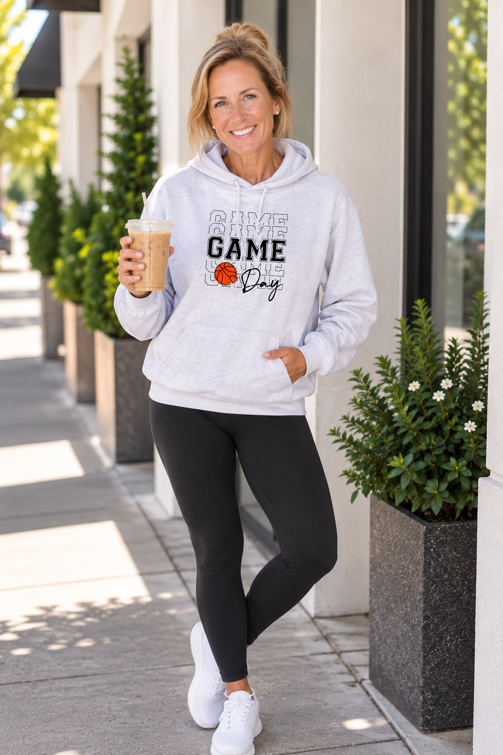 Basketball Game Day Hoodie