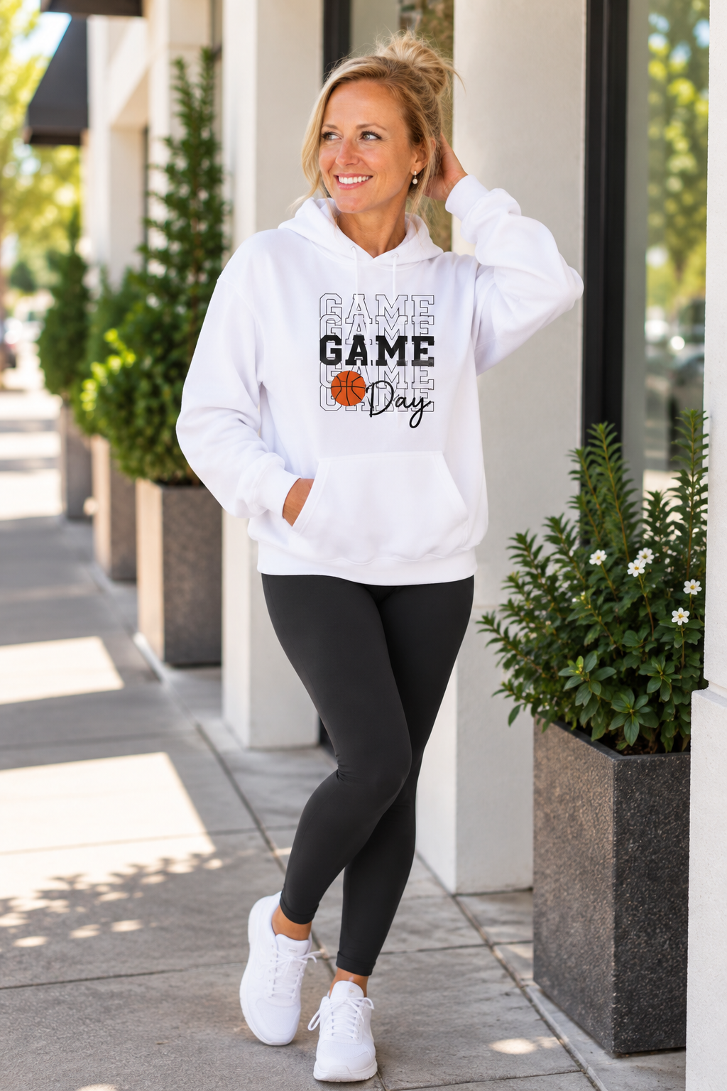 Basketball Game Day Hoodie