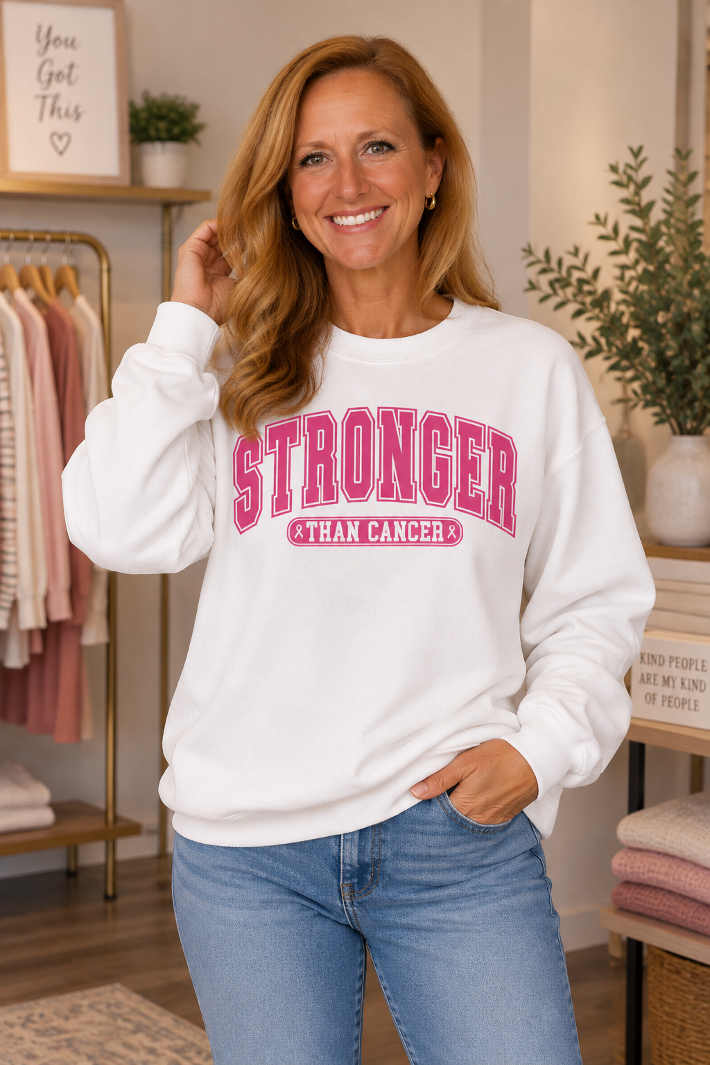Stronger Than Cancer Sweatshirt