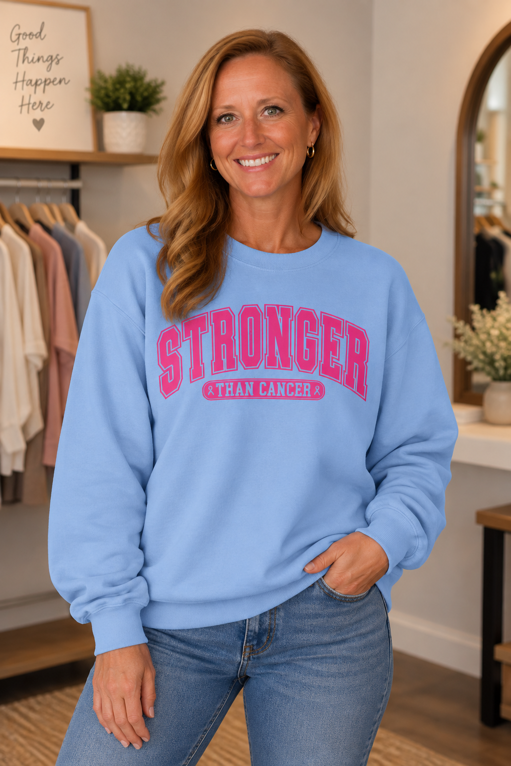 Stronger Than Cancer Sweatshirt