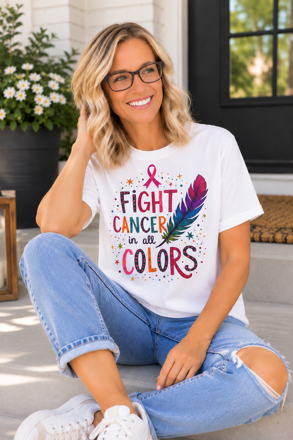 Fight Cancer in All Colors Tee
